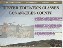 Tablet Screenshot of hunteredclass.com